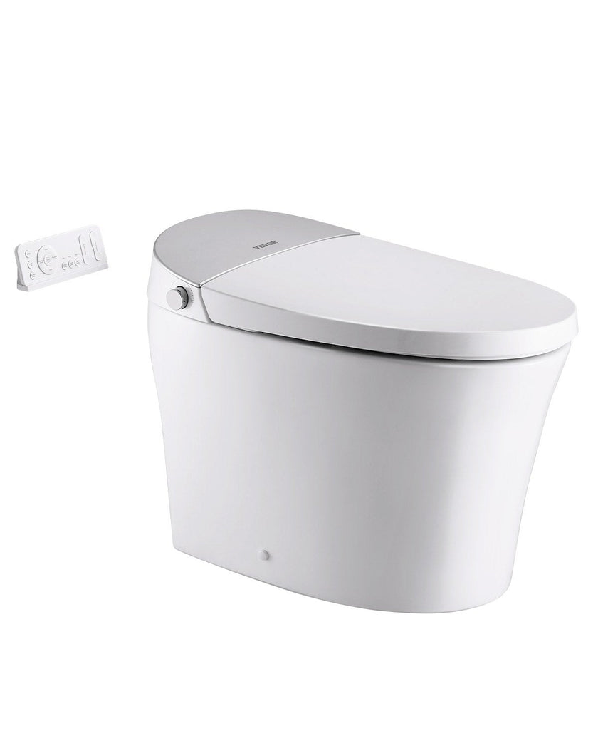 VEVOR Elongated Smart Toilet Auto Freshening Toilet with Heated Toilet Seat