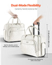 VEVOR Rolling Laptop Bag 15.6 Inch Wheeled Computer Bag for Travel Women Men