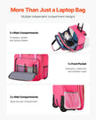 VEVOR Rolling Laptop Bag 17.3 Inch Wheeled Computer Bag for Travel Women Men