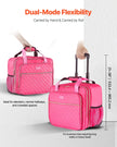 VEVOR Rolling Laptop Bag 17.3 Inch Wheeled Computer Bag for Travel Women Men