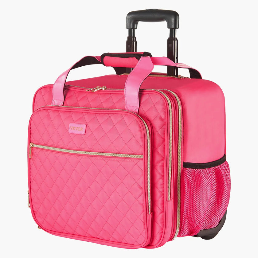 VEVOR Rolling Laptop Bag 17.3 Inch Wheeled Computer Bag for Travel Women Men