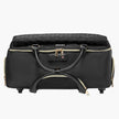 VEVOR Rolling Laptop Bag 17.3 Inch Wheeled Computer Bag for Women Men Black Gold