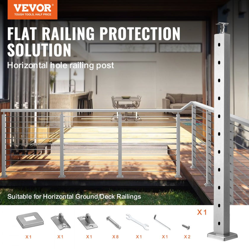 VEVOR Cable Railing Post, 36