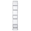 VEVOR Literature Rack, 6 Pockets, Pop up Aluminum Magazine Rack, Lightweight Catalog Holder Stand w/ Carrying Bag for Hotel, Trade Show, Exhibition, Office, Retail Store