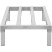 VEVOR Aluminum Dunnage Rack Stationary Dunnage Rack 48” x 20” x 8” Storage Rack