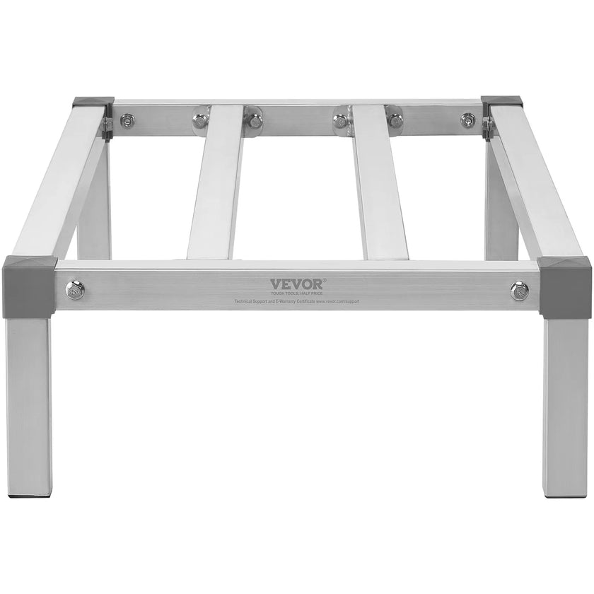 VEVOR Aluminum Dunnage Rack Stationary Dunnage Rack 36” x 20” x 8” Storage Rack