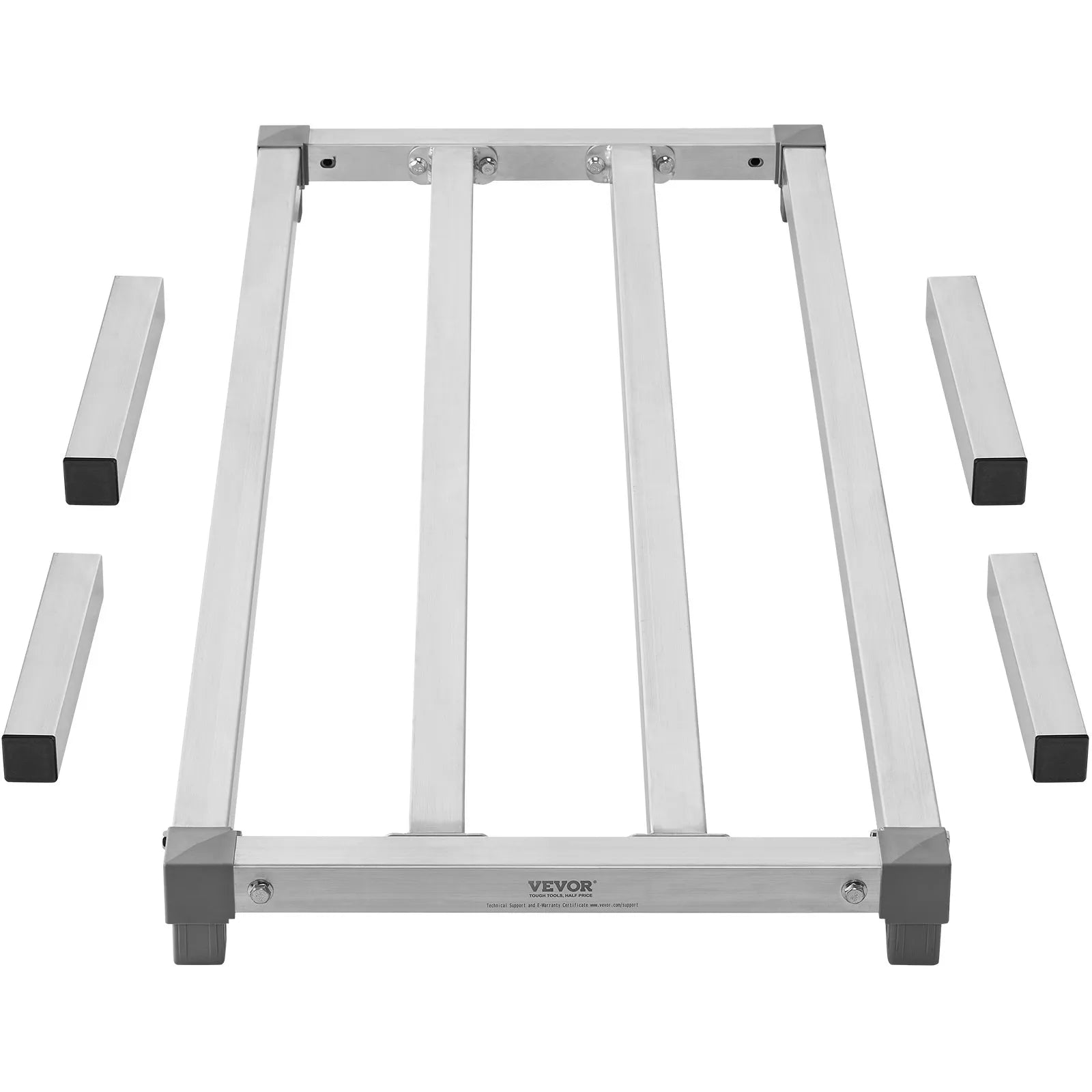 VEVOR Aluminum Dunnage Rack Stationary Dunnage Rack 48” x 20” x 12” Storage Rack