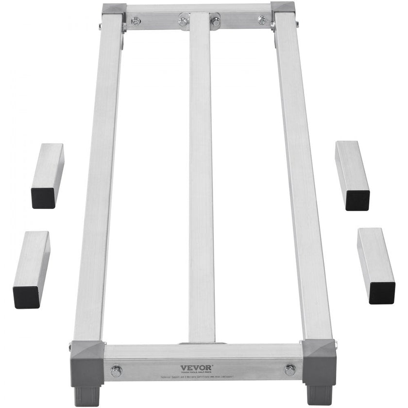 VEVOR Aluminum Dunnage Rack Stationary Dunnage Rack 48” x 14” x 8” Storage Rack