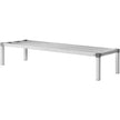 VEVOR Aluminum Dunnage Rack Stationary Dunnage Rack 60” x 20” x 12” Storage Rack