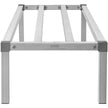 VEVOR Aluminum Dunnage Rack Stationary Dunnage Rack 60” x 20” x 12” Storage Rack