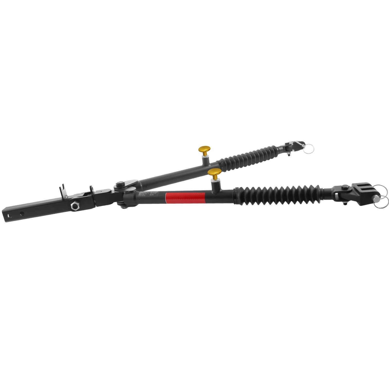 VEVOR Tow Bar Bumper Mount Tow Bar 10000 lbs Fits 2-inch Connector with Ropes