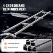 VEVOR Rail Mill Guide System 9 ft Chainsaw Milling Rail Guide 4 Crossbar Kits