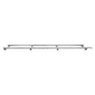 VEVOR Rail Mill Guide System 9 ft Chainsaw Milling Rail Guide 4 Crossbar Kits