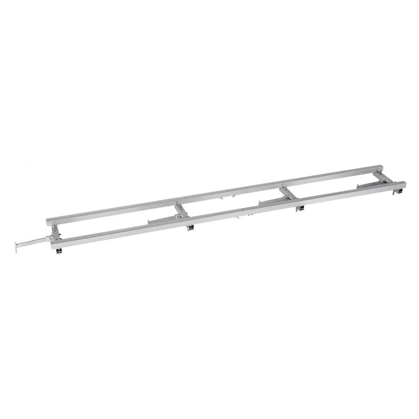 VEVOR Rail Mill Guide System 9 ft Chainsaw Milling Rail Guide 4 Crossbar Kits