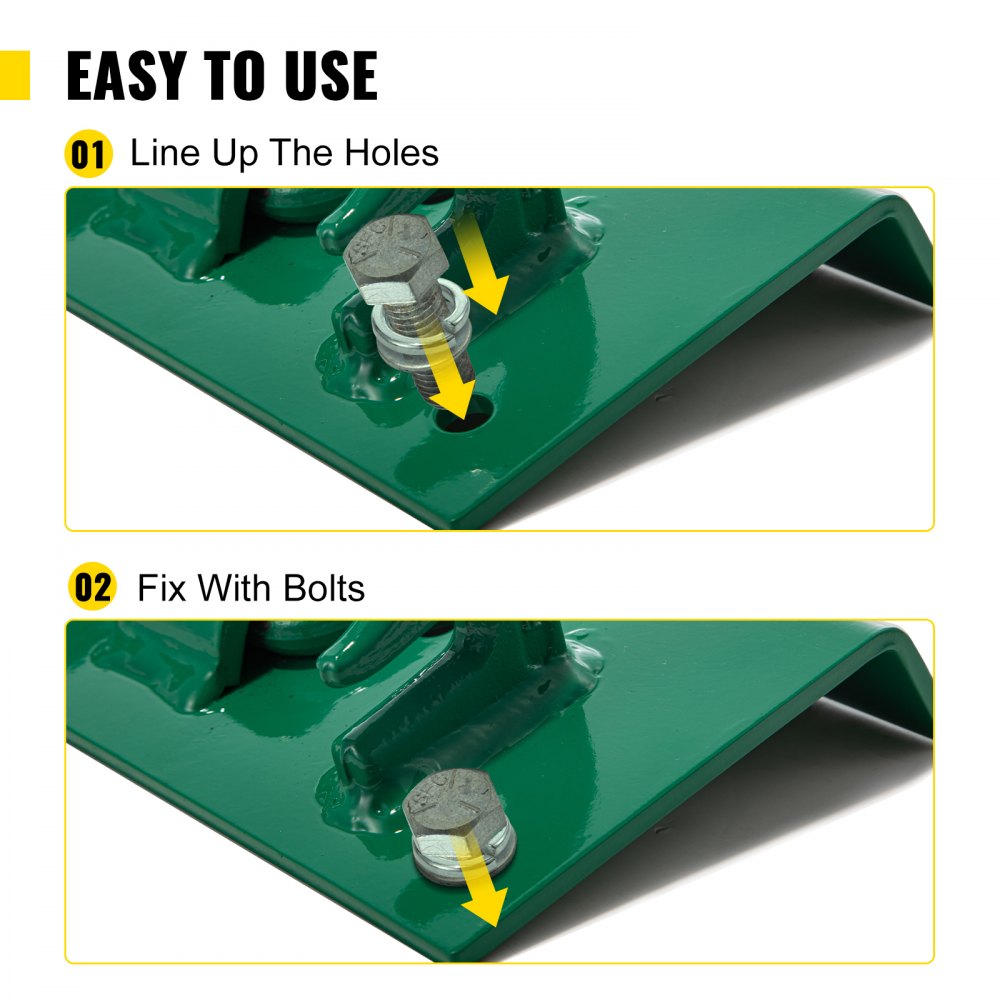 VEVOR Tractor Bolt on Hooks, 1/4\