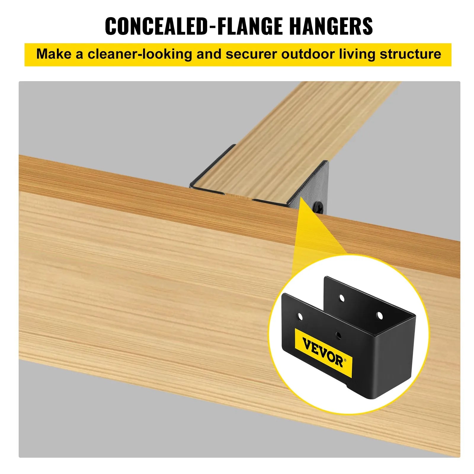 VEVOR Concealed Joist Hanger, 2