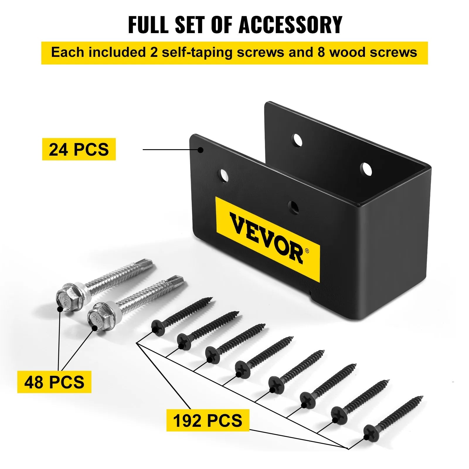 VEVOR Concealed Joist Hanger, 2