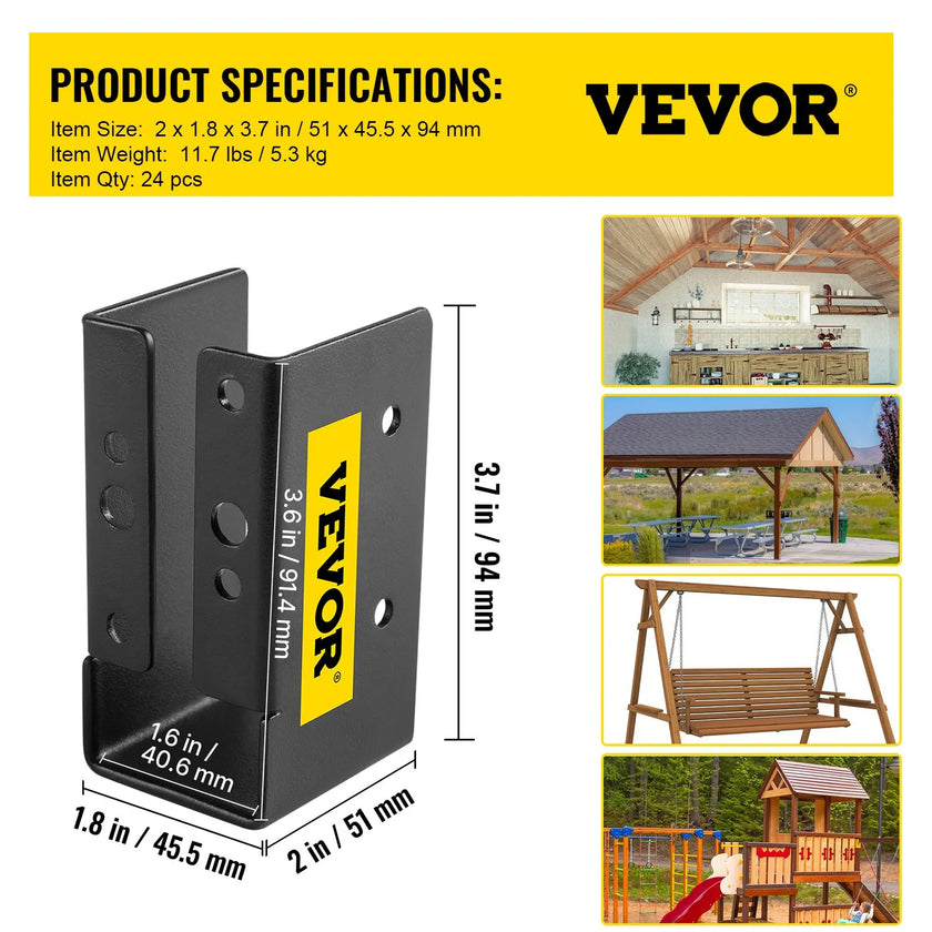 VEVOR Concealed Joist Hanger, 2
