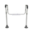 VEVOR Toilet Safety Rail, Bathroom Toilet Seat Frame, Adjustable Width & Height Fit Most Toilets, Supports 300lbs, Toilet Handles Grab Bars with Padded Armrests for Handicap, Disabled, Seniors
