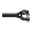 VEVOR Pintle Hitch 2 inches Receiver Hook 2.5-3 inches Lunette Ring 16000 lbs