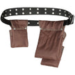 VEVOR Tool Belt, 13 Pockets, Adjusts from 29 Inches to 54 Inches, Polyester Heavy Duty Tool Pouch Bag, Detachable Tool Bag for Electrician, Carpenter, Handyman, Woodworker, Construction, Framer, Brown