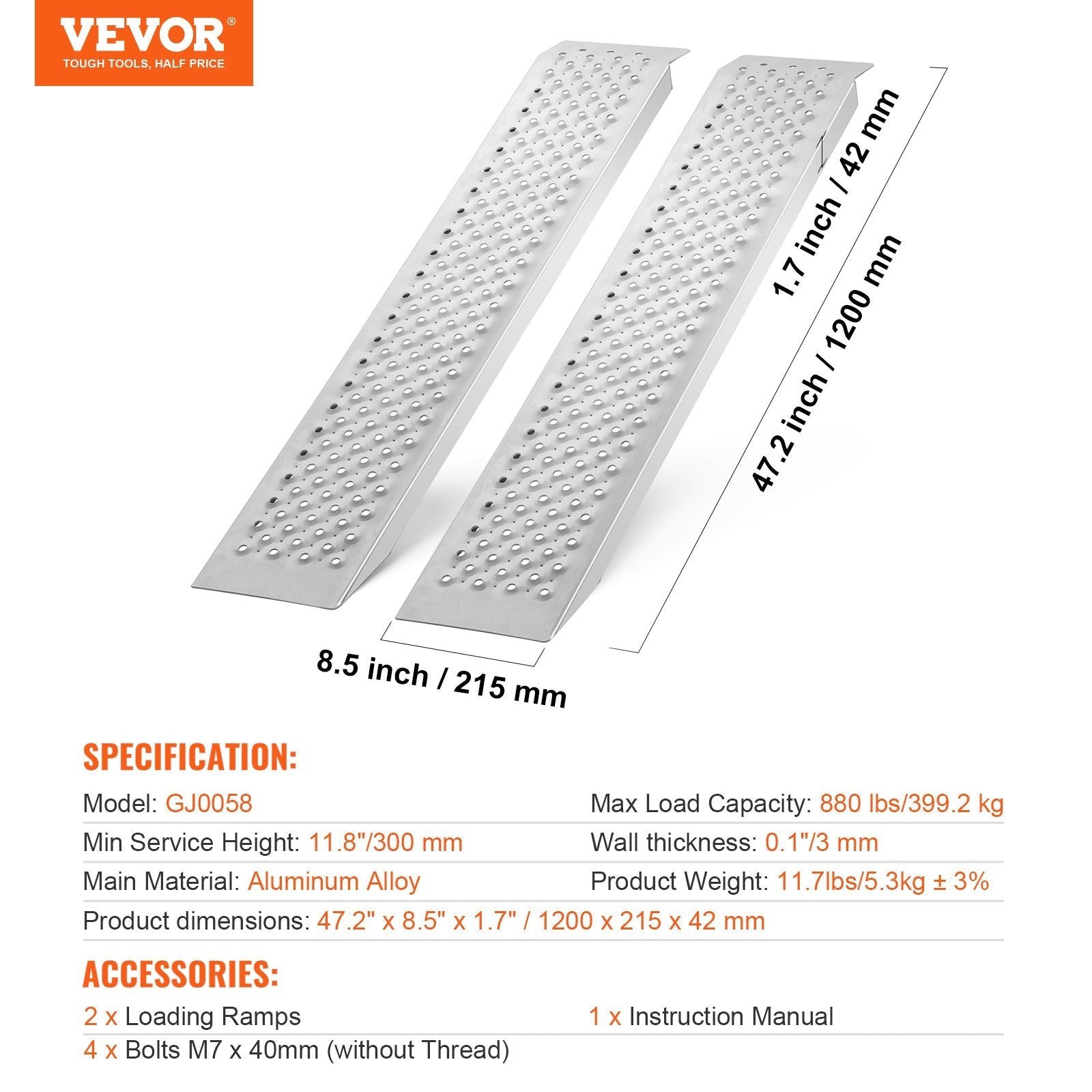 VEVOR 47.2