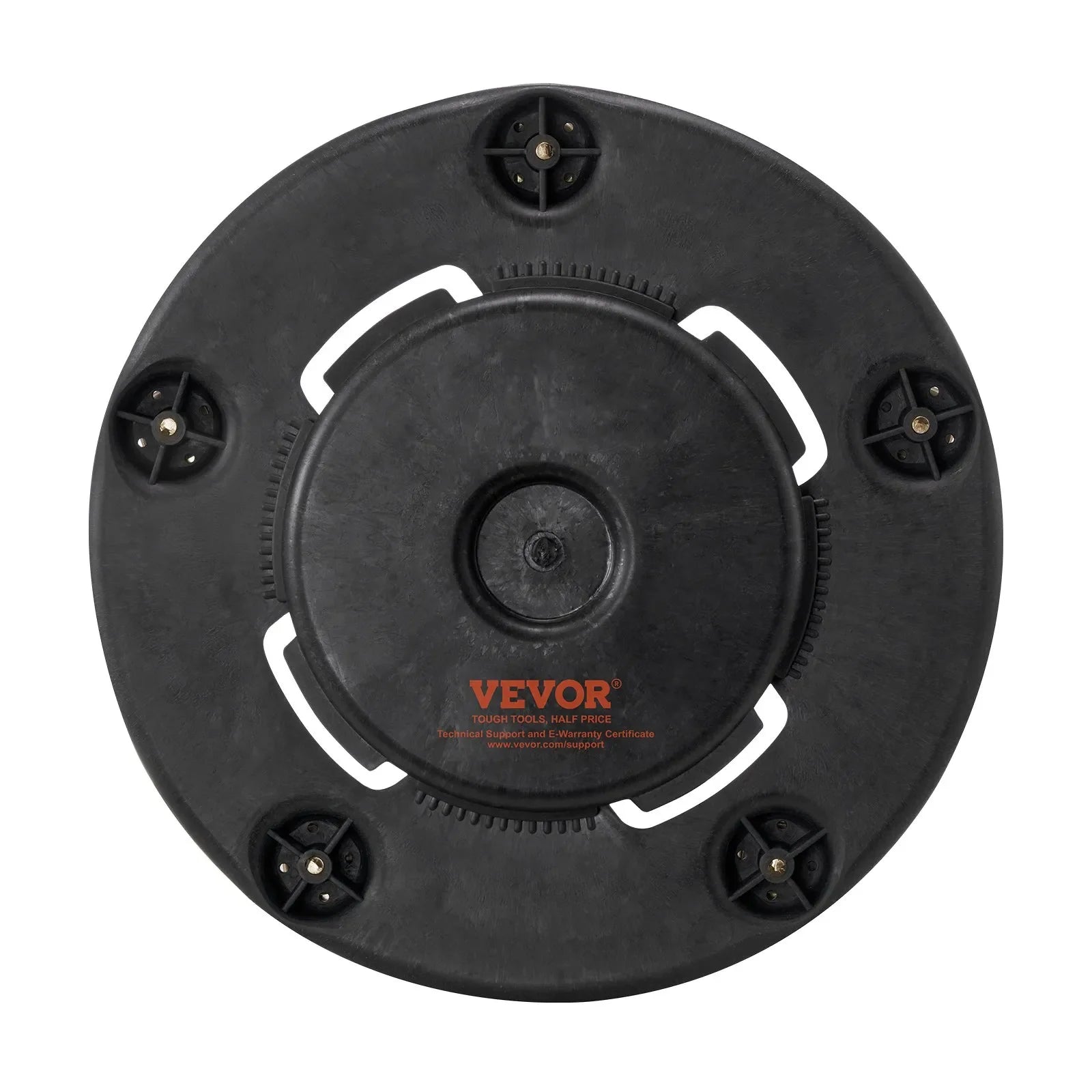 VEVOR Round Trash Can Dolly Fit 20, 32, 44, 55 Gal Garbage Container 500lbs