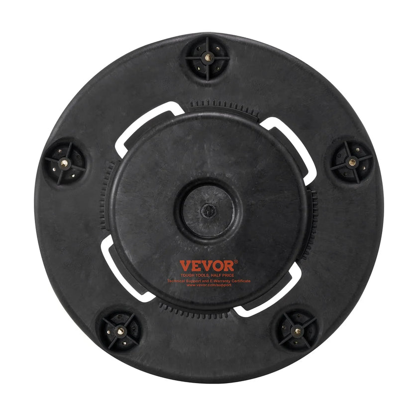 VEVOR Round Trash Can Dolly Fit 20, 32, 44, 55 Gal Garbage Container 500lbs