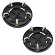 VEVOR 2 Packs Round Trash Can Dolly Fit 20, 32, 44, 55 Gal Garbage Container