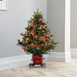 VEVOR Trash Can Dolly with Wheels 15-22.8 in Adjustable Round Furniture Dolly