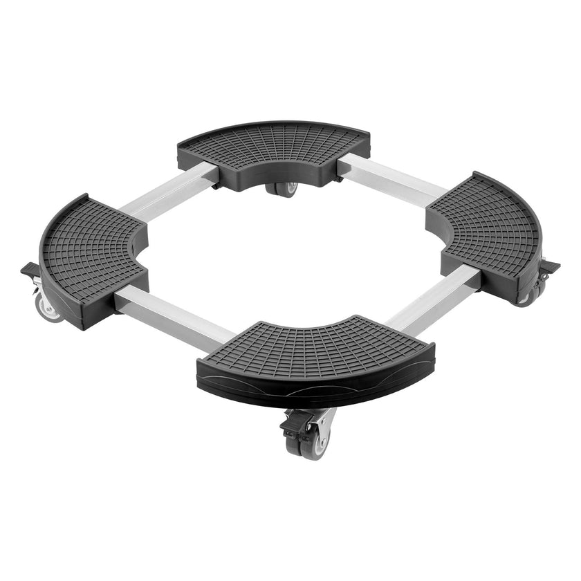 VEVOR Trash Can Dolly with Wheels 15-22.8 in Adjustable Round Furniture Dolly