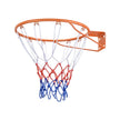 VEVOR Basketball Rim, Wall Door Mounted Basketball Hoop, Heavy Duty Q235 Basketball Flex Rim Goal Replacement with Net, Standard 18
