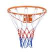VEVOR Basketball Rim, Wall Door Mounted Basketball Hoop, Heavy Duty Q235 Basketball Flex Rim Goal Replacement with Net, Standard 18