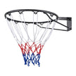 VEVOR Basketball Rim, Wall Door Mounted Basketball Hoop, Heavy Duty Q235 Basketball Flex Rim Goal Replacement with Net and Double Spring, Standard 18