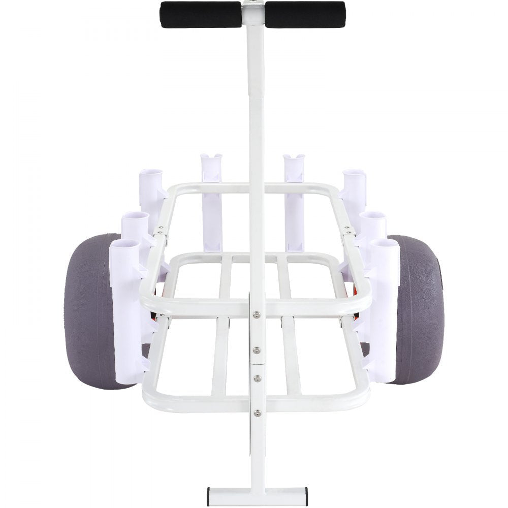 VEVOR Beach Fishing Cart, 300 lbs Load Capacity, Fish and Marine Cart with Two 13