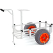VEVOR Beach Fishing Cart, 350 lbs Load Capacity, Fish and Marine Cart with Two 16