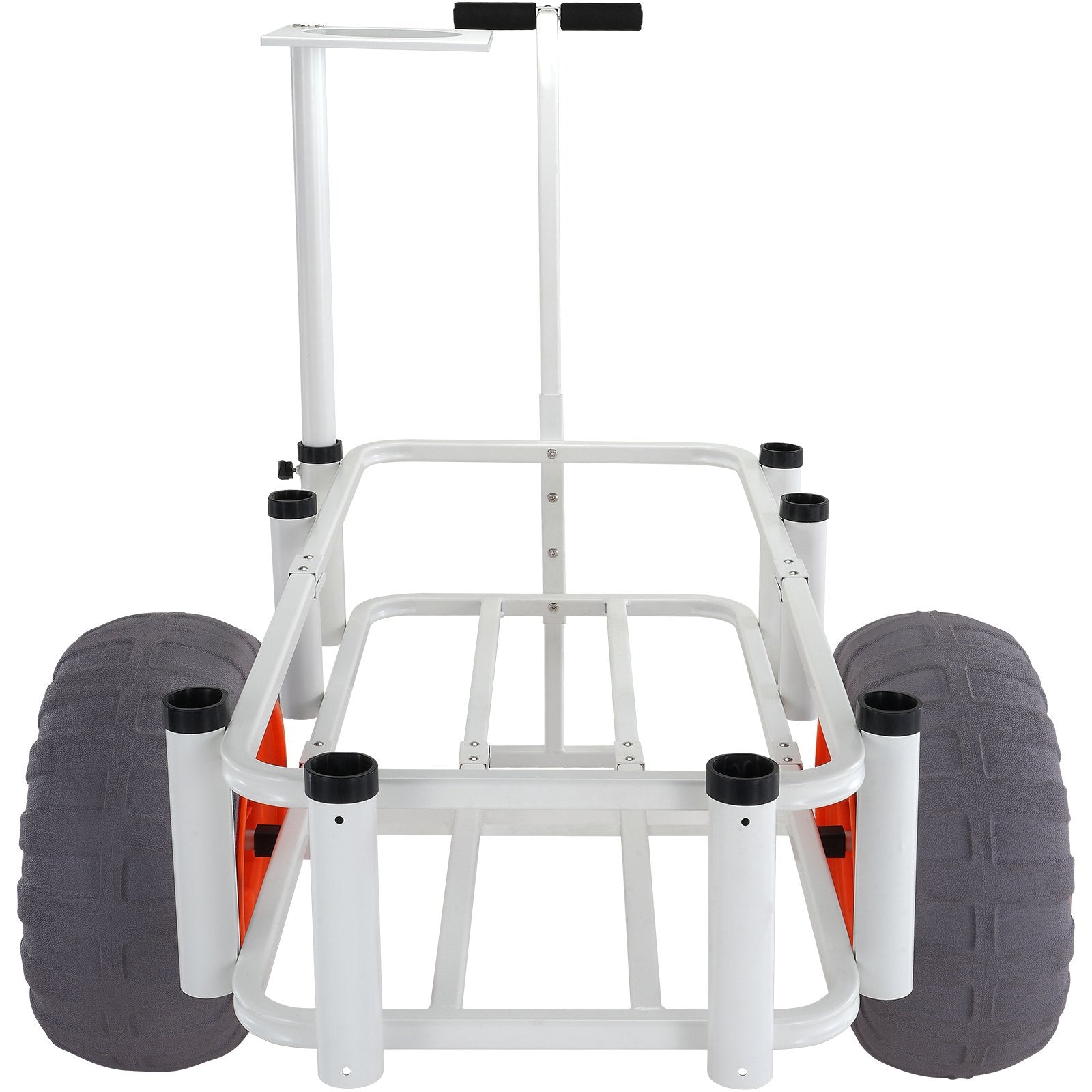 VEVOR Beach Fishing Cart, 350 lbs Load Capacity, Fish and Marine Cart with Two 16