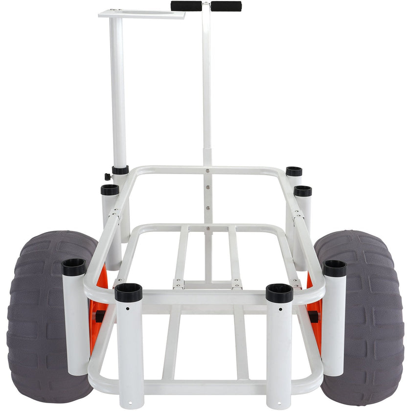 VEVOR Beach Fishing Cart, 350 lbs Load Capacity, Fish and Marine Cart with Two 16