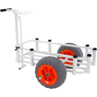 VEVOR Beach Fishing Cart, 350 lbs Load Capacity, Fish and Marine Cart with Two 16