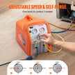 VEVOR Portable 3/4 HP Refrigerant Recovery Machine - AC Recovery Machine with High Pressure Protection 120V 60Hz Recovery Machine HVAC for Vapor Liquid Refrigerant, Car Air Conditioning