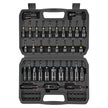 VEVOR 55-Piece Magnetic Nut Driver Set, SAE & Metric Nut Drivers with Setters, Extension Bar, Driver Bits and Storage Case, CR-V Steel Tool Kit