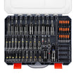 VEVOR 80-Piece Magnetic Nut Driver Set – SAE & Metric Sizes with Extension Bars, Universal Socket & Storage Case