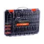 VEVOR 80-Piece Magnetic Nut Driver Set – SAE & Metric Sizes with Extension Bars, Universal Socket & Storage Case