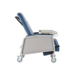 VEVOR Geri Chair Recliner 3-Position Reclining Geri Chair with Tray & 4 Wheels