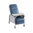 VEVOR Geri Chair Recliner 3-Position Reclining Geri Chair with Tray & 4 Wheels