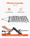VEVOR Drag Harrow 4 x 4 ft Chain Harrow ATV Lawn Rake for Landscape Leveling