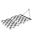 VEVOR Drag Harrow 4 x 4 ft Chain Harrow ATV Lawn Rake for Landscape Leveling