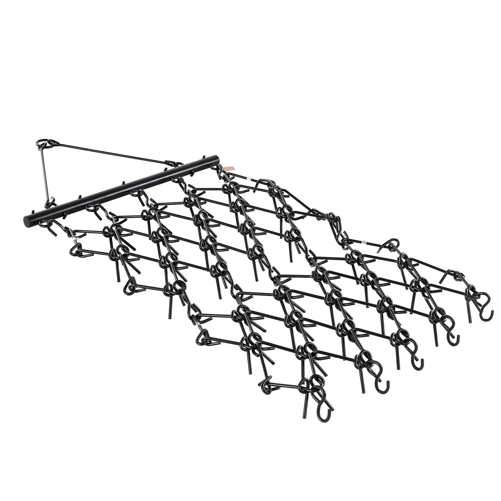 VEVOR Drag Harrow 4 x 4 ft Chain Harrow ATV Lawn Rake for Landscape Leveling