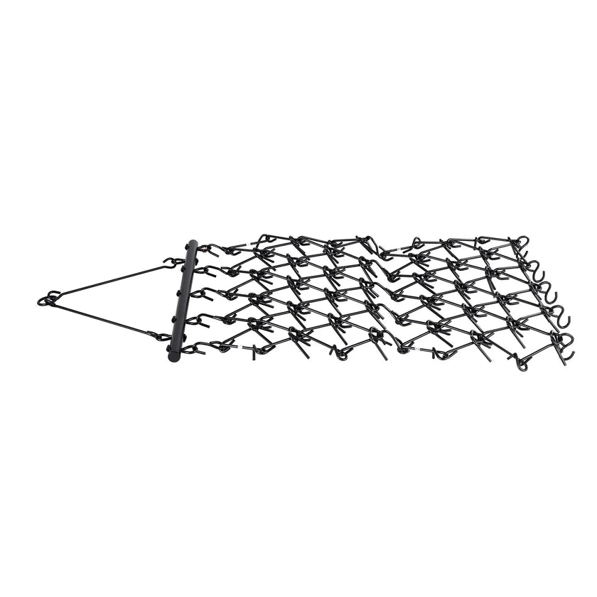 VEVOR Drag Harrow 4 x 4 ft Chain Harrow ATV Lawn Rake for Landscape Leveling