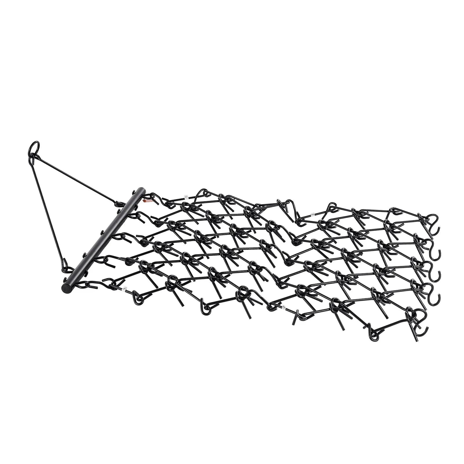 VEVOR Drag Harrow 4 x 4 ft Chain Harrow ATV Lawn Rake for Landscape Leveling